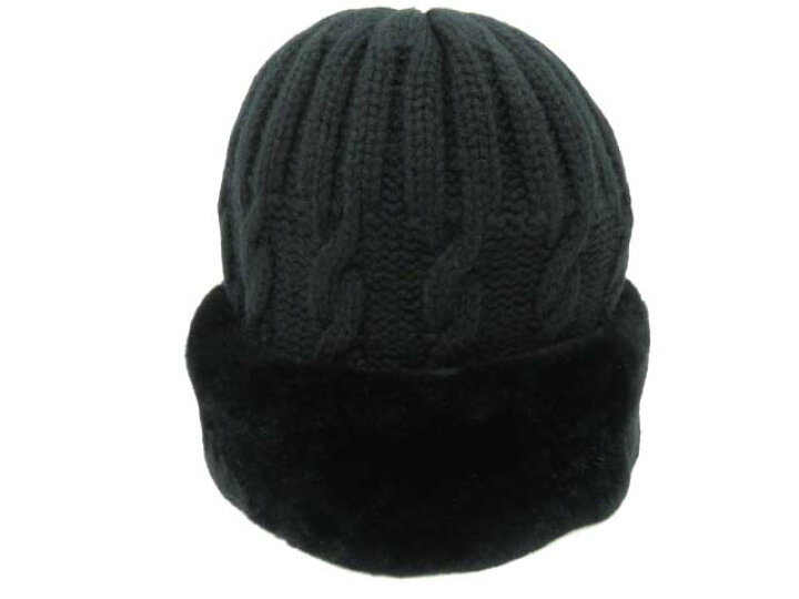 楽天市場】FOXEY Cashmere Cap 40377 ヌートリア×カシミア ブラック 