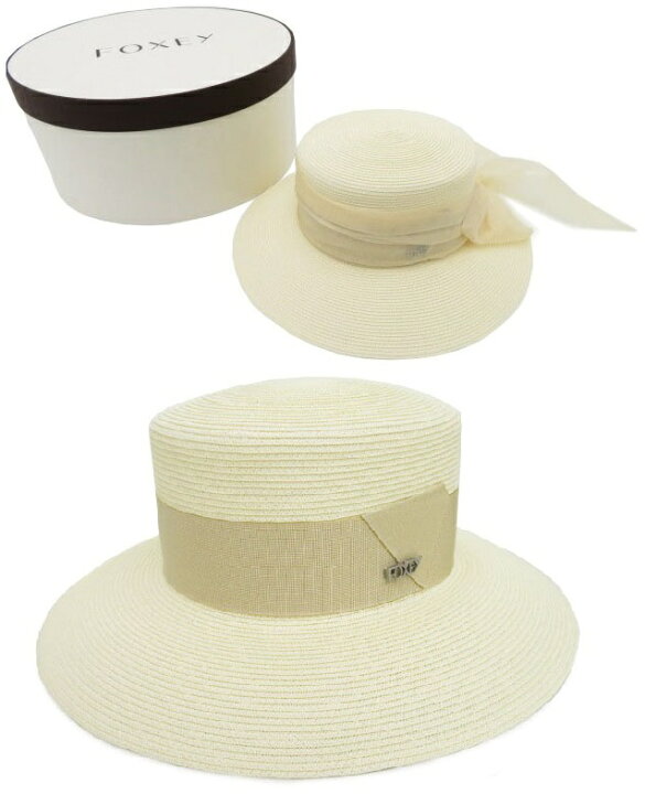 フォクシー FOXEY 2WAYペーパーHAT “Torte” 42170（楽天市場】FOXEY 