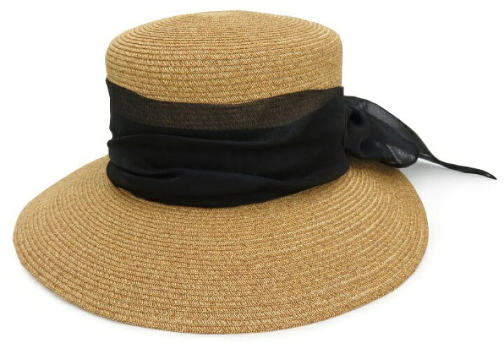 楽天市場】FOXEY HAT “Torte” 42170 2WAY ブラック×ベージュ ペーパー 