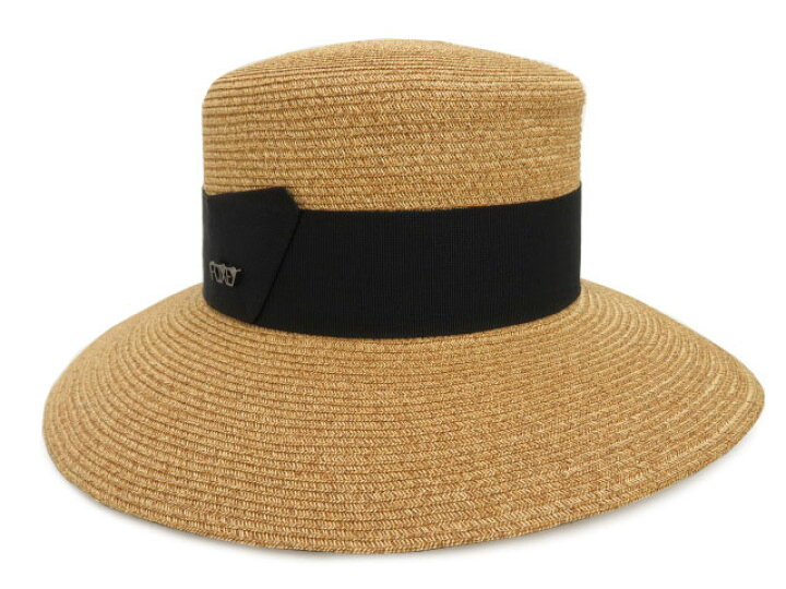 楽天市場】FOXEY HAT “Torte” 42170 2WAY ブラック×ベージュ ペーパー 