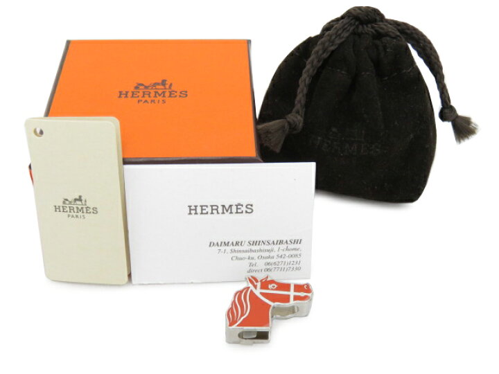 楽天市場】HERMES ツイリーリング カドリージュ スカーフリング メタル  