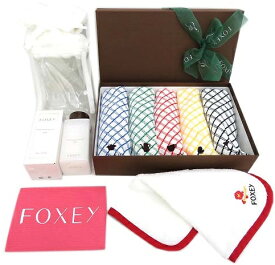 FOXEY AROMA BODY GEL ROSE＆ノベルティセット 未使用【中古】