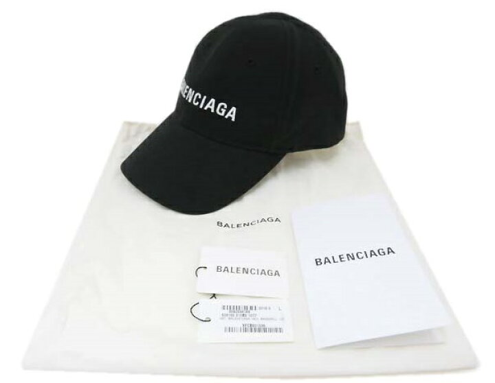 楽天市場】BALENCIAGA ベースボール キャップ ブラック バレンシアガ  