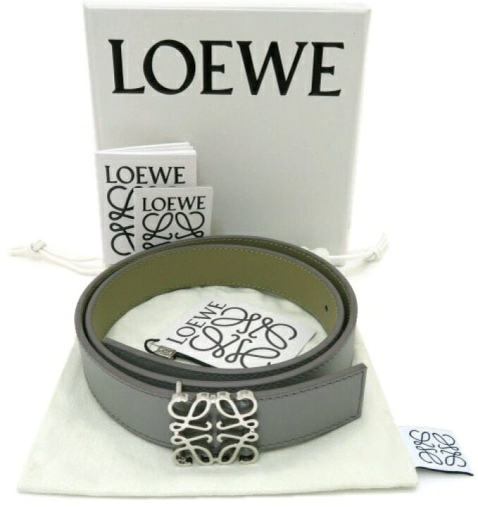 楽天市場】LOEWE リバーシブル アナグラム ベルト E619Z26X03 