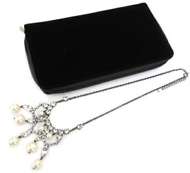FOXEY　Necklace ”Cascade”　36382　パール×クリア【中古】
