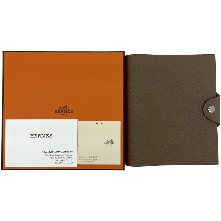 楽天市場】HERMES エルメス ノートカバー ユリスPM ＆ ノート 