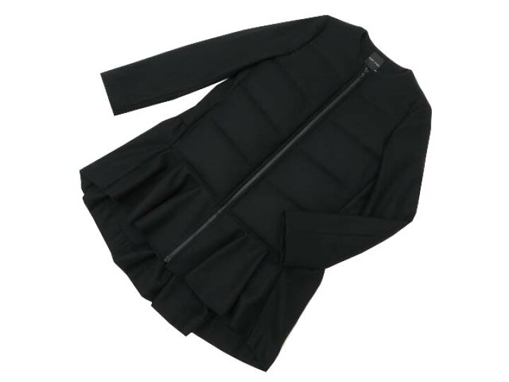 楽天市場】YOKO CHAN Back Tiered Warm Coat ブラック 40 