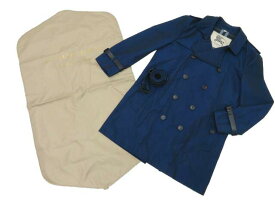 BURBERRY LONDON　メンズ トレンチコート　ネイビー　＃54　A1【中古】