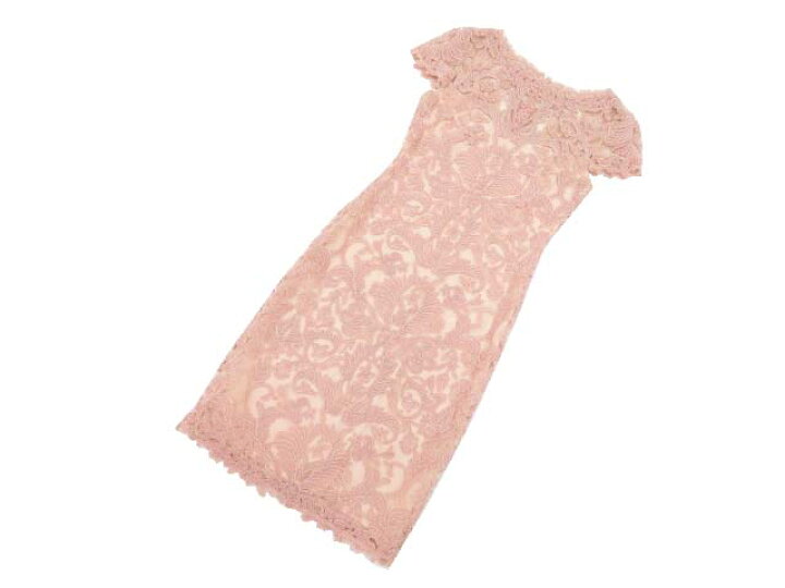 楽天市場】TADASHI SHOJI コードレースミディアムドレス 