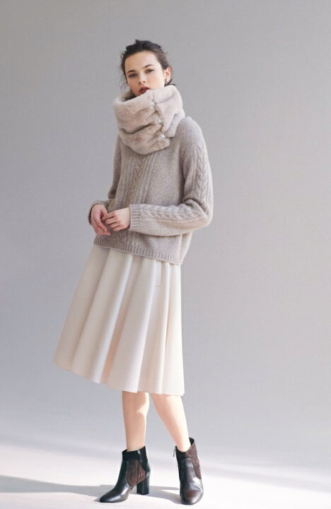 楽天市場】FOXEY BOUTIQUE セーター ノワゼット 40388  