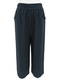 agnes b．　UAF9 PANTALON　パンツ　ネイビー　2　A1【中古】