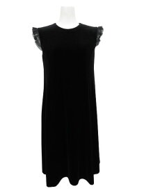 VELOUR NOIR by FOXEY NEW YORK　Dress（caddipeia）　43864　ベルベットブラック　38　未使用品【中古】