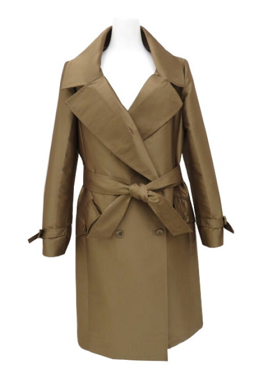 楽天市場】Max Mara トレンチコート ブラウン系 I38 A1【中古 