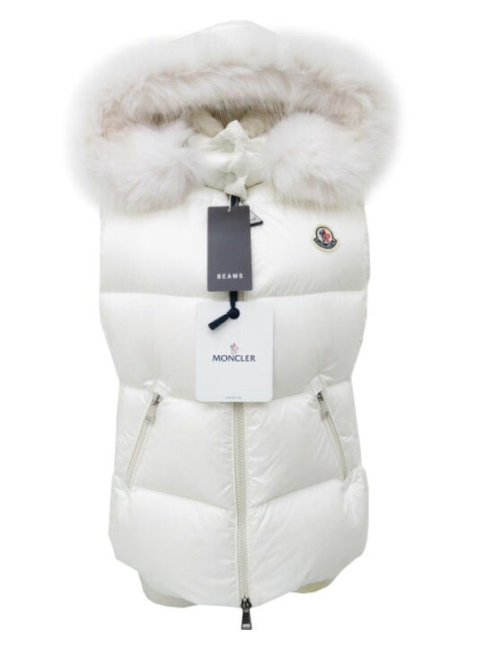 楽天市場】MONCLER ダウンベスト GALLINULE 【ファー 