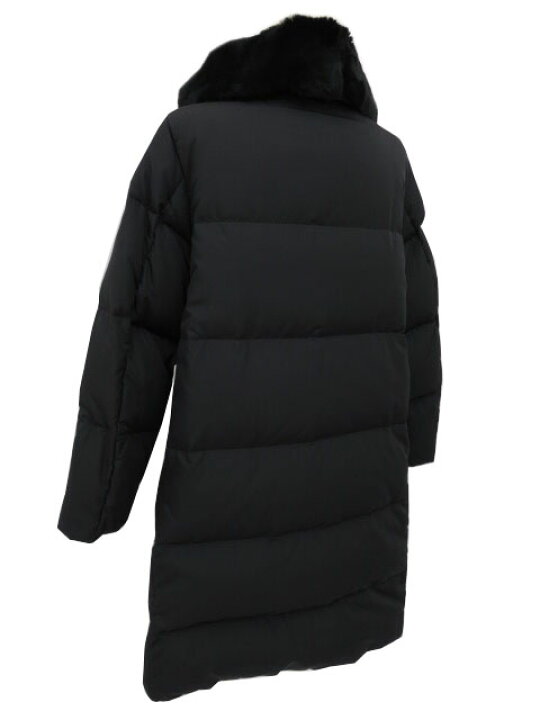 楽天市場】Max Mara ラパンファー付きダウンコート 【ファー 