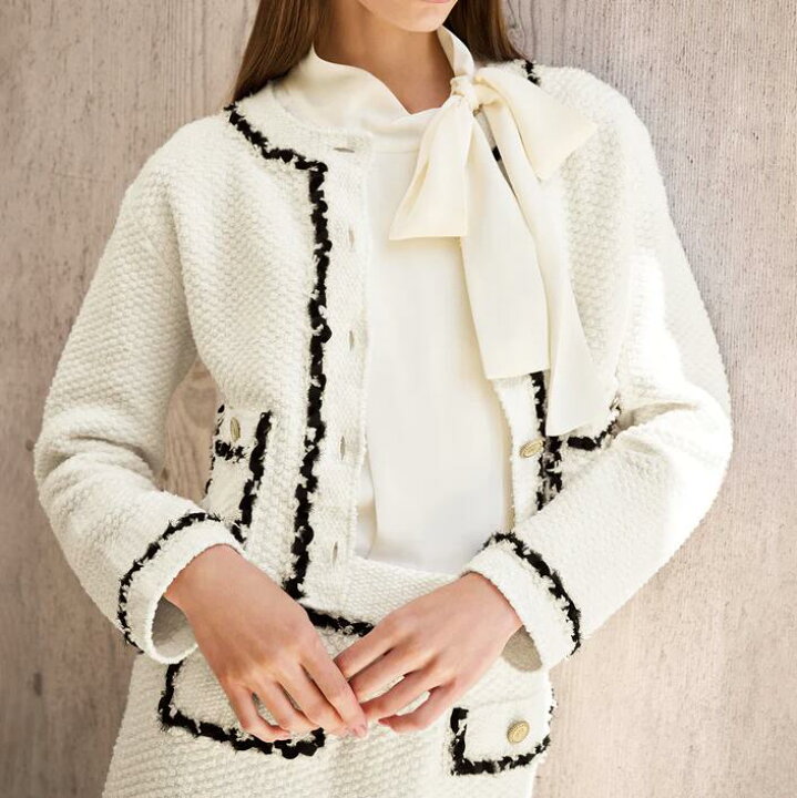 楽天市場】FOXEY BOUTIQUE ニットジャケット ボヌール  
