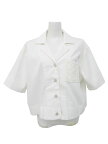 LOEWE　デニムクロップドシャツ　ホワイト　36　’23年　未使用【中古】