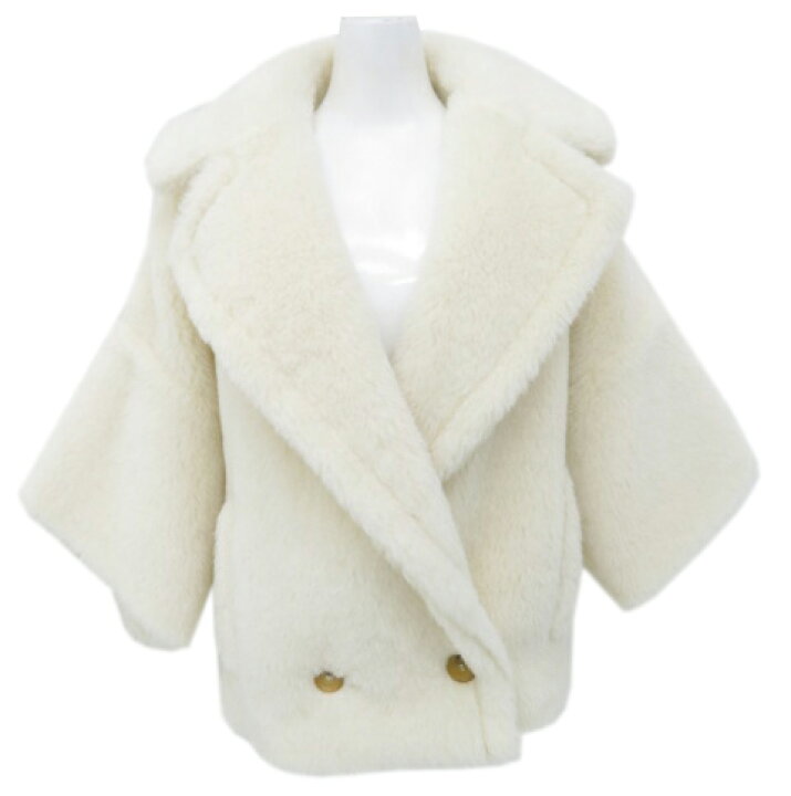 楽天市場】Max Mara テディベアショートコート RIGA ホワイト  