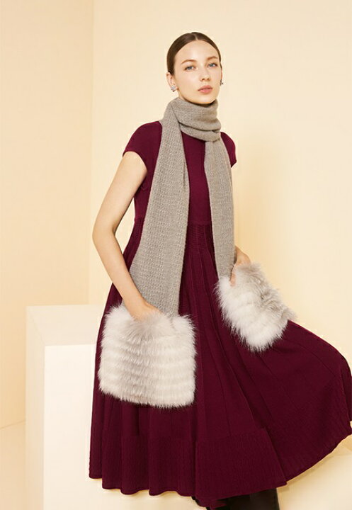 楽天市場】FOXEY BOUTIQUE ニットドレス ジュネス 43965 