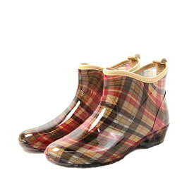 Mon Frere レインブーツ レディース ショート ガーデニング レインシューズ 完全防水 ドット チェック 黒 花 パープル ガーデニングブーツ ガーデンブーツ スノーブーツ 靴 雨 レイングッズ 雨靴 長靴 梅雨 LB8307 送料無料