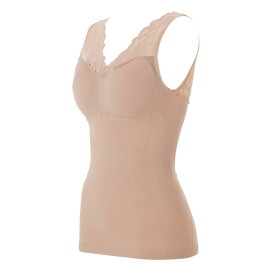 補整下着 レース ブラトップ バストアップ インナーウェア キャミソール ノンワイヤー 脇肉 すっきり ボディケア 美胸 横流れ 通気性 伸縮性 補正 姿勢 レース 見せブラ 垂れ 楽 楽ちん ワイヤーなし 産前 産後 ブラゆる楽美メイクレースキャミ ブラック 121