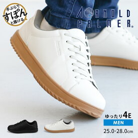 アーノルドパーマー スニーカー メンズ スリッポン メンズ ハンズフリー スライドフィット 手を使わない 脱ぎ履き簡単 手ぶらでスポン 4E 幅広 EEEE 防水 機能性インソール 屈曲ソール 歩きやすい ウォーキング フィットネス スポーツ 黒 ローカット 0192 Arnold Palmer