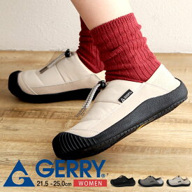 gerry モックシューズ レディース ガーデニング サボ サンダル クロッグ シューズ キャンプ アウトドア サボサンダル キャンプシューズ クロッグサンダル ダウンシューズ 暖か あったか 軽量 軽い 旅行 母の日 プレゼント 黒 ブラック グレー ベージュ ジェリー 5593