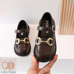 革靴 キッズシューズ ローファー 春 女の子 英国 女の子 ファッション 厚底 靴 メリージェーン プリンセス シューズ +051cmをお選びく