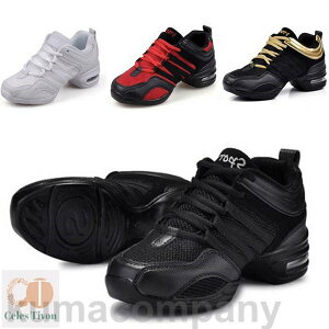 チアリーディング レディース ダンスシューズ 厚底 通気性よい 女性靴 ジャズダンス スニーカー エアロビクス メッシュ ダンス ヒール 柔らかい 大きいサイズ 通気性 軽量 メッシュジュース