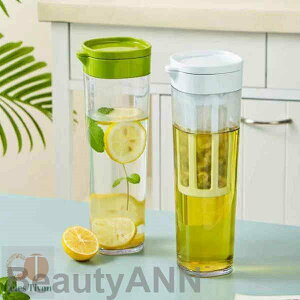 新生活 冷水筒 横置き おしゃれ 耐熱 麦茶ポット 携帯便利 通勤 可愛い 高品質 保管 洗いやすい 熱湯 冷水ポット お茶ポット 熱湯 冷茶 ドリンクピッチャー お茶入れ 洗いやすい ホワイト グ