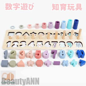 新生活 知育玩具 おもちゃ 数字遊び 数学 勉強 円柱差し 長方形フレーム カラフル パステルカラー ナンバー 記号 ブロックパズル 木製のおもちゃ 大サイズ 児童 算数 想像力 学習 モンテッソーリ教育 型枠合わせ 教育 構成遊び