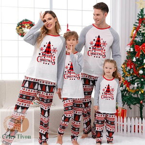 クリスマス パジャマ ルームウェア ベビー キッズ ロンパース 部屋着 親子ペア ペアルック 女の子 男の子 レディース メンズ 子供 お揃い上下セット 親子 赤ちゃん 親子お揃い 長袖 家族おそ
