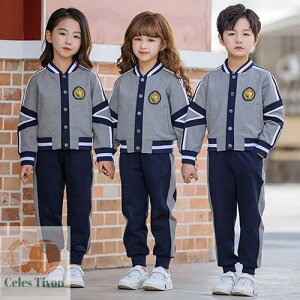 3点セット 学生制服 子供制服 セットアップ ジャージ スポーツウェア パーカー 女の子 男の子 幼稚園 学校 小学生 半袖 長袖 春 夏 秋 キッズ フォーマル 子供服 入園式 七五三 発表会 合唱団
