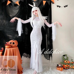 コスプレ ハロウィン 魔女 悪魔 ゴースト 怖い 鬼 ゾンビ 巫女 衣装 ワンピース 学園祭 仮装 コスチューム 可愛い 文化祭 かわいい 大きいサイズ レディース 大人 定番 cos イベント Halloween 演