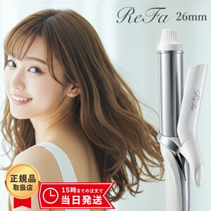yŋzzReFa t@ r[ebN J[AC 26mm zCg Re RE-AG00A ReFa BEAUTECH CURL IRON MTG Ki MeB[J[ht