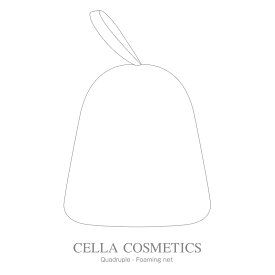 泡立てネット 洗顔 CELLA COSMETICS