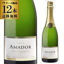1本あたり1,280円(税込) 送料無料 カヴァ アマドール ブリュット レゼルバ NVスペインワイン 発泡 スパークリングワイン セット ワインセットケース (12本入) 長S 手土産 お祝い 辛口 ワイン ギフト 父の日 お中元