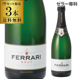 送料無料 1本当り3,460円 フェッラーリ (フェラーリ) ブリュット NV 正規750ml スパークリングワイン セット ワインセット イタリア 母の日 手土産 お祝い 辛口 ワイン ギフト 浜運A