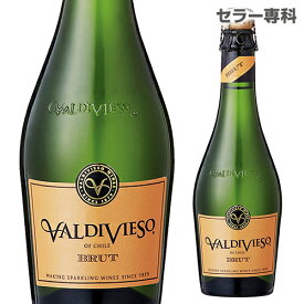 【全品P3倍 5/31まで】バルディビエソ ブリュット ハーフ NV 375ml チリ セントラルヴァレー 辛口 スパークリングワイン 長S 父の日 手土産 お祝い ワイン ギフト