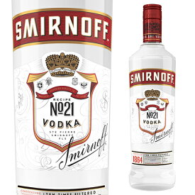 【全品P3倍 5/31まで】スミノフ レッド 40度 750ml 正規品SMIRNOFF VODKA カクテル用[イギリス][ウォッカ][スピリッツ][40°][SMIRNOFF][No21][ナンバー21][長S]