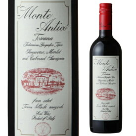 モンテ アンティコ 750ml トスカーナ ミディアムボディ サンジョベーゼ IGT 赤ワイン 長S 父の日 手土産 お祝い ギフト