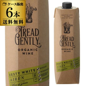 1本当たり980 円(税込) 送料無料 トレッド ジェントリー オーガニック アイレン 1L 6本セット 1000ml 6本入スペイン ケース 白ワイン セット 白ワインセット 長S ホワイトデー 手土産 お祝い ギフト