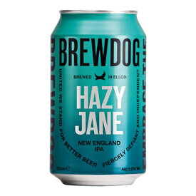 【誰でもP3倍 4/20限定】ブリュードッグ BREWDOG HAZY JANE ヘイジージェーン IPA クラフトビール 缶 330ml スコットランド イギリス 海外ビール 輸入ビール 長S