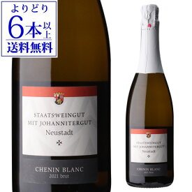 【よりどり6本以上送料無料】シュナンブラン ブリュット [2021]ヨハニターグート 750mlドイツ ファルツ 辛口 シュナンブラン 白泡 スパークリング 浜運 あす楽