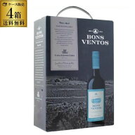 【10％OFF マラソン限定】【ボトル換算638円 送料無料】《箱ワイン》赤ワイン ボンス ベントス ティント …