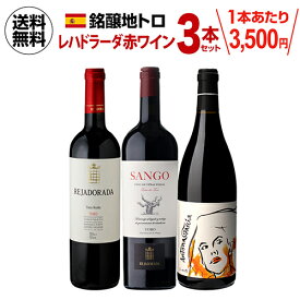 1本あたり2,960 円(税込) 送料無料レハドラーダ 銘醸地トロの赤ワイン3本セット 750ml 3本入スペイン トロ ティンタ デ トロ ワインセット 浜運 ワイン【ポイント対象外】