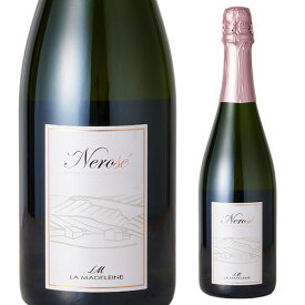 【誰でもP5倍 11/15限定】ネローズ トラディショナル クラシック メソッド [NV]ラ マドレーヌ 750mlイタリア ウンブリア ロゼ泡 辛口 ギフト プレゼント スパークリングワイン 浜運A