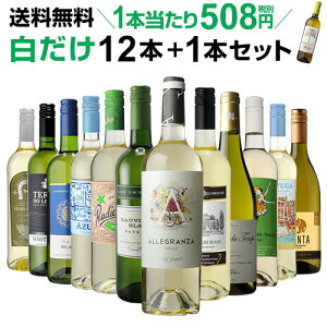 1本当たり なんと508円(税別) 送料無料 白だけ特選ワイン12本 93弾 白ワインセット 辛口 白ワイン シャルドネ 長S ワイン ワインギフト