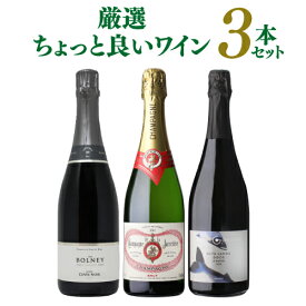 シャンパーニュと伊＆英の高級スパークリングを贅沢に味わう！特選3本セット フランス シャンパーニュ イギリス イタリア 飲み比べ 浜運A