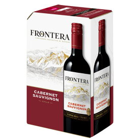 《箱ワイン》 赤ワイン フロンテラ フレッシュサーバーカベルネ ソーヴィニヨン3L ボックスワイン BOX BIB バッグインボックス 長S 父の日 手土産 お祝い ギフト